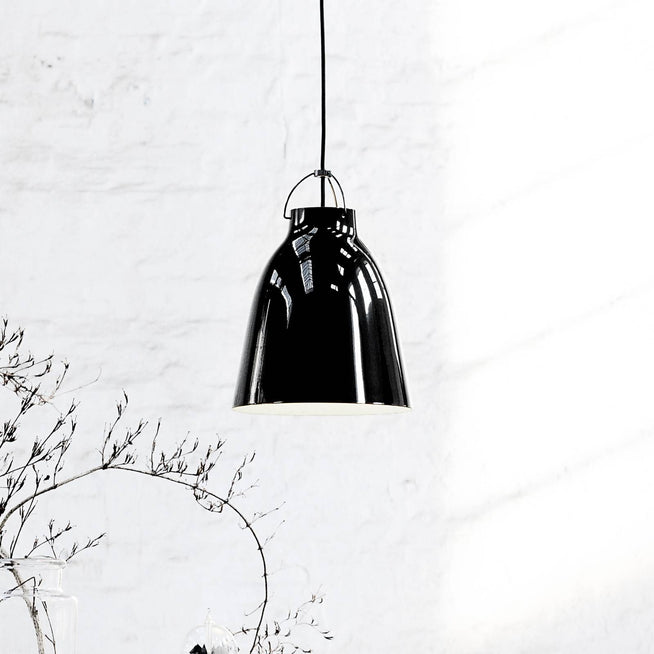 Photo of Caravaggio 2 Pendant Black-black Textile Cord
