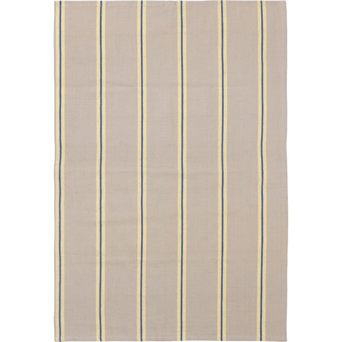Photo of Hale Tea Towel - Viskestykke - Oyster/lemon/bright Blue - W50 X H70 Cm