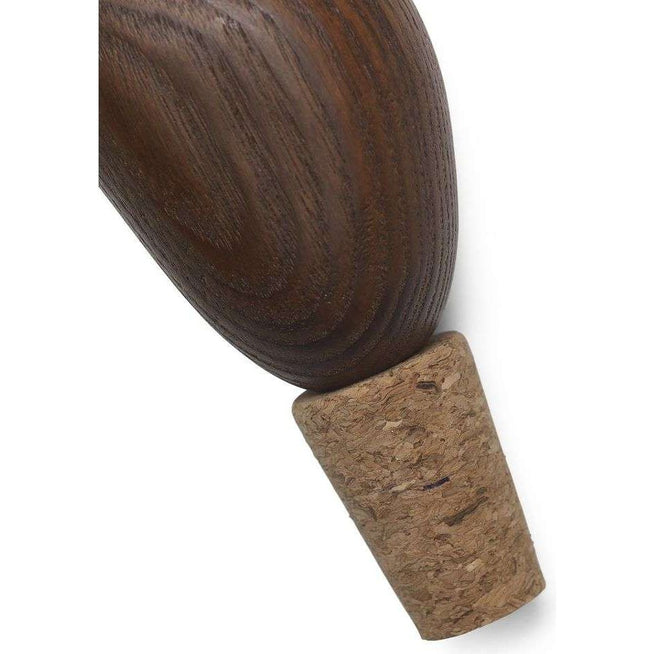 Photo of Cairn Wine Stoppers - Set Of 2 - Vintilbehør - Dark Brown - W6,8 X H9,6 X D9,3 Cm