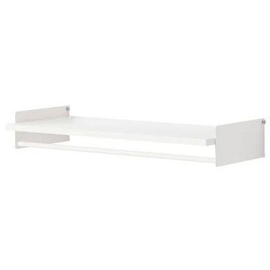 Photo of New Works Wardrobe Shelf Kit - Hylde - White / White - H13 X W80 X D35 Cm