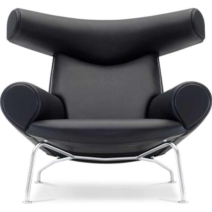 Photo of Wegner Ox Armchair Leather Max