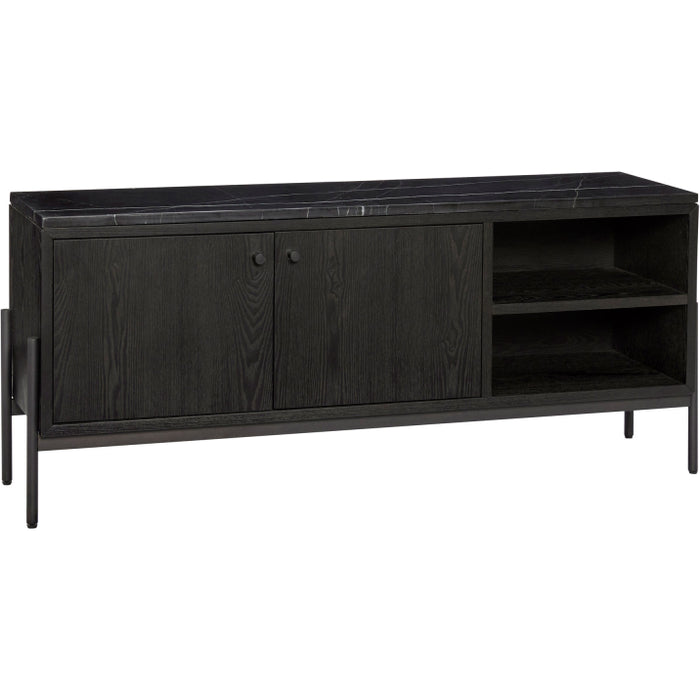 Photo of Sideboard Metal/Marble - Black