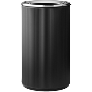 Photo of Vipp19 Papperskorg Med Kant 60 L Black-stainless Steel
