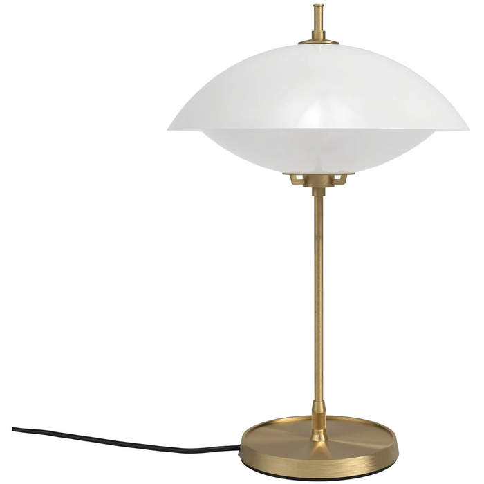 Photo of Clam Table Lamp 50 Cm Opal-brass