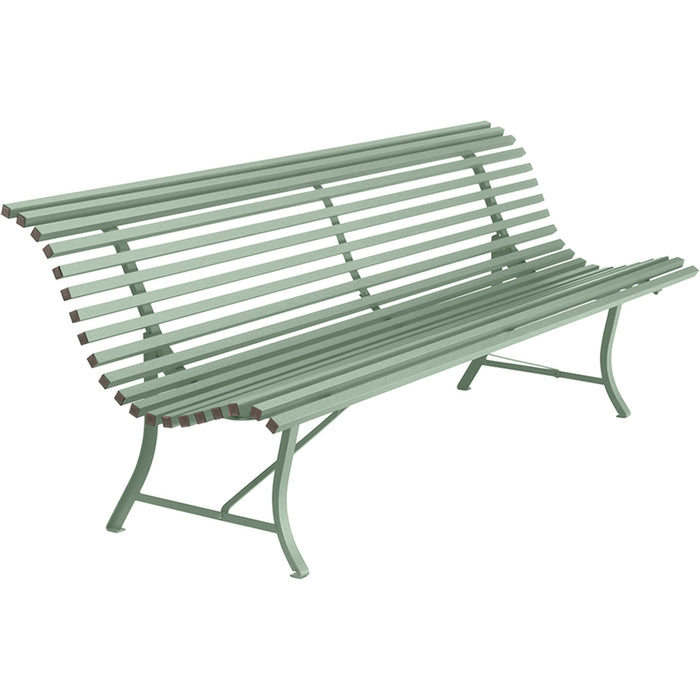 Photo of Louisiane Bench 200 cm Cactus 82 - Garden Benches - Green - Metal
