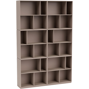 Photo of Read Spacious Bookshelf, Plinth H3 Cm - Mushroom - Bokhyllor - Peter J. Lassen - Beige - Mdf
