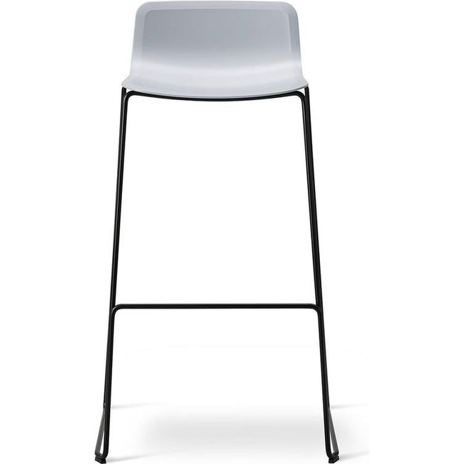 Photo of Pato Sledge Stool 4310 By Welling/ludvik - Barstol - Stone - W49,5 X D46,5 X H83,5 X Sh67 Cm