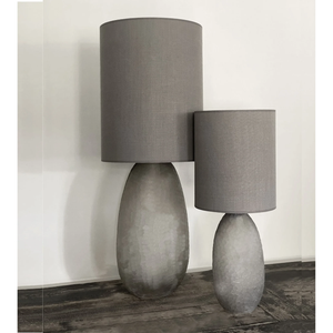Photo of Obsidian Oval Glass Lamp