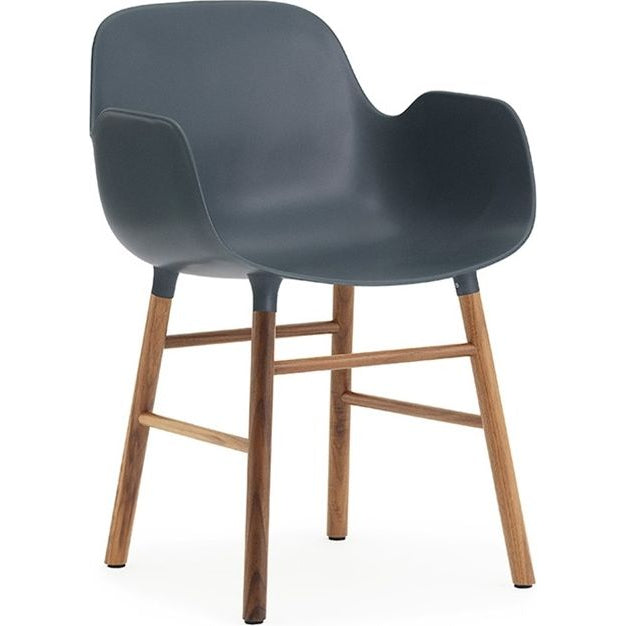 Photo of Form Armchair Wood - Spisebordsstol - Walnut /