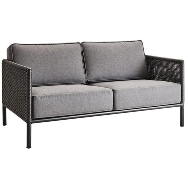 Photo of Encore 2 sofa incl. grey softtouch cushion - outdoor sofas - Foersom & Hiort-lorenzen mdd