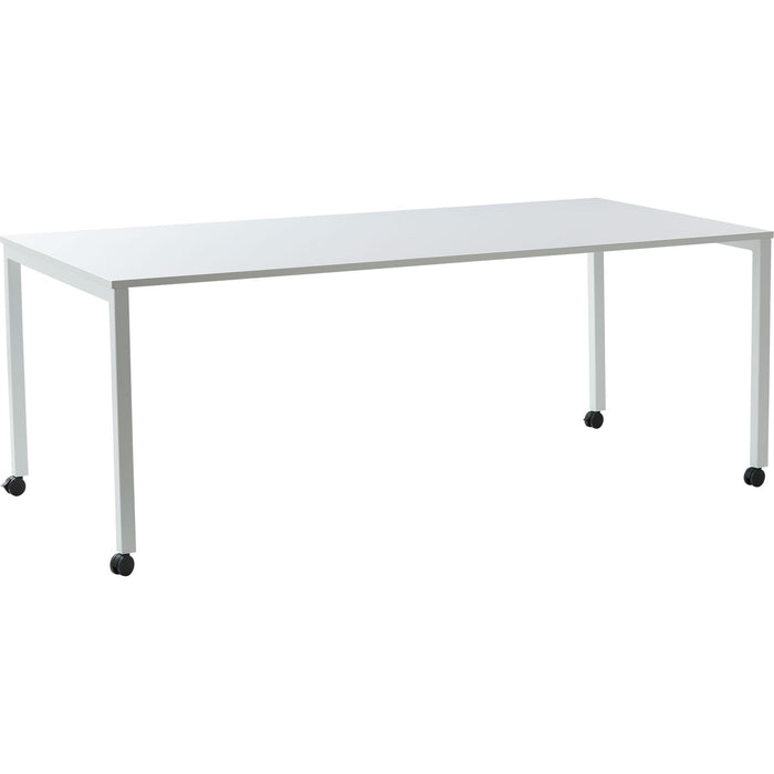 Photo of Panton Move Table White - Matbord - Verner Panton - Vit - Mdf/laminat/metall
