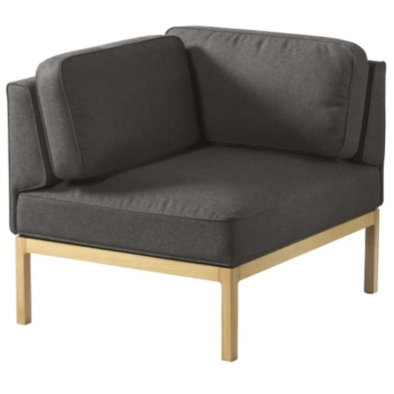 L37 - Left Corner Module 70 cm - Grey - 70 cm