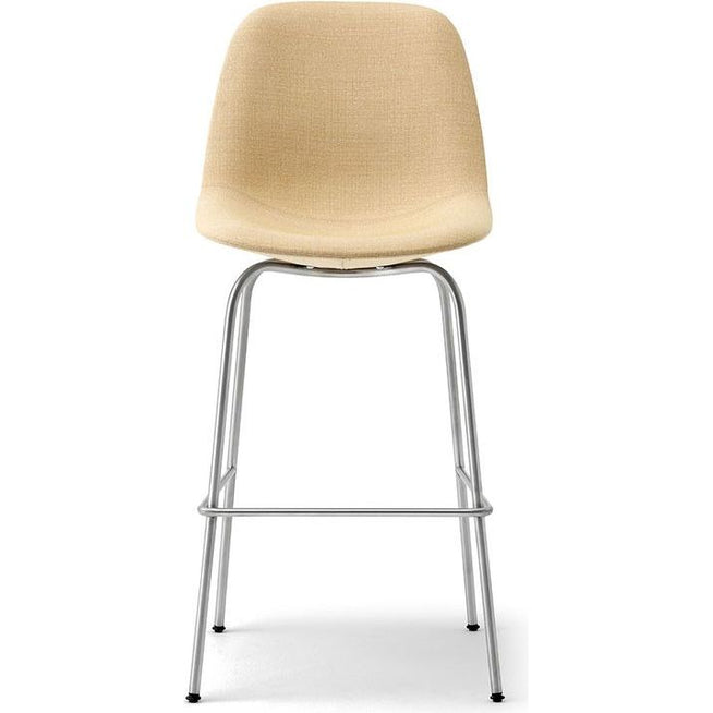 Photo of Eyes 4-leg Barstool 4830 By Foersom & Hiort-lorenzen - Barstol - Clay 12 / Chrome - W51 X D59 X H101 X Sh65 Cm