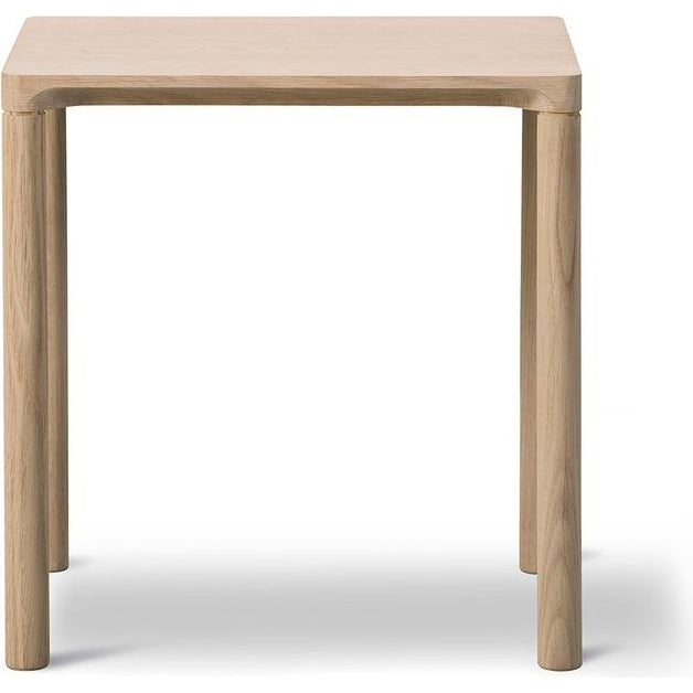 Photo of Piloti Wood Table 6700 By Hugo Passos - Sofabord - H35 - Light Oiled Oak - W31 X D39 X H35 Cm