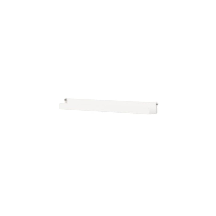 Photo of New Works Pocket Shelf - Hylde - White - H7.5 X W80 X D10 Cm