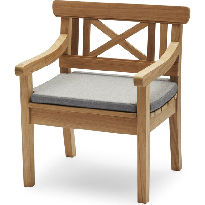 Photo of Drachmann Chair Cushion, Outdoor Textile / Ash - Dynor & Kuddar - Skagerak Design Team - Grå