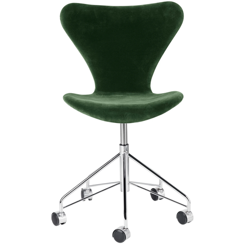 Photo of 3117 Sjuan, Fully Upholstered, Base Chromed - Desk chairs - Arne Jacobsen 7