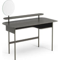 Luna Desk With Shelf And Mirror Oak