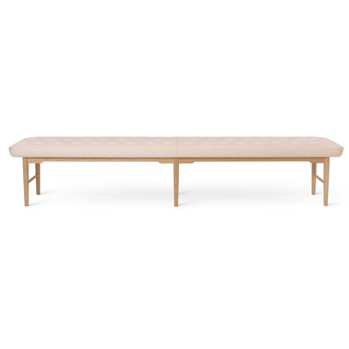 Photo of Vla75 Foyer Bench Oiled Oak-Sif 90 Leather