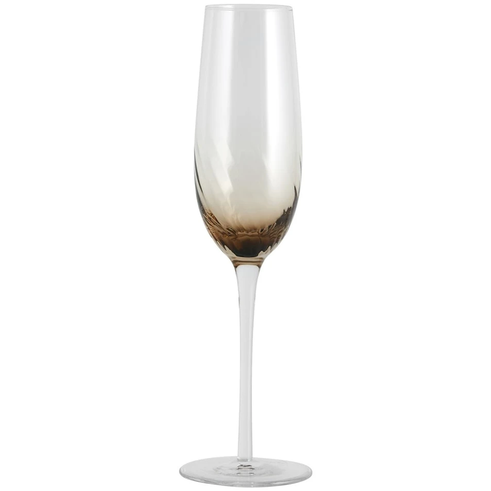 Photo of Garo champagne glass brown - set of 8 pieces