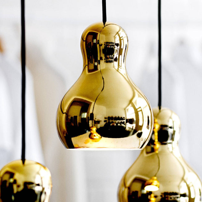 Photo of Calabash P1 Gold Chrome Cord 3 M - Pendant Lights - Gold