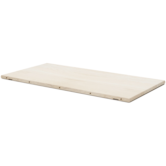 Photo of Carl Hansen - Ch388i Extension leaf, soaped oak - Accessories Table - Hans J. Wegner - Wood-coloured