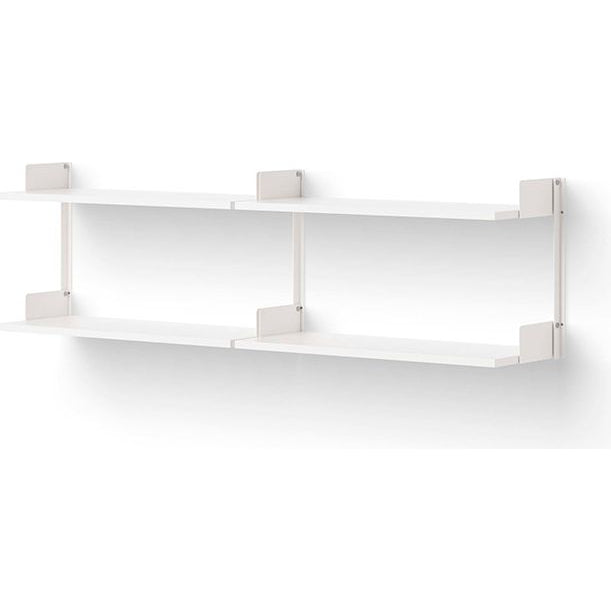 Photo of New Works Chamber Shelf - Reolsystem - White / White - H46 X W163.5 X D30.5 Cm