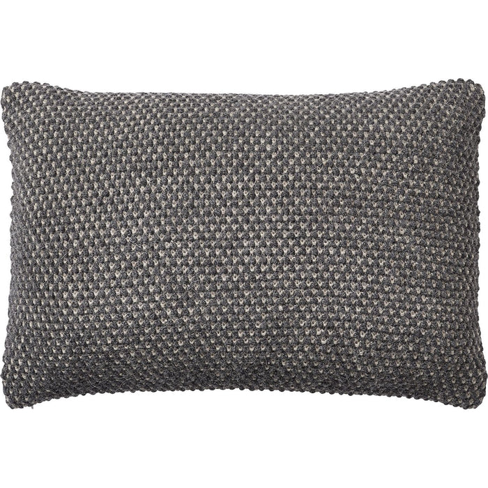 Twine Cushion Dark Grey/ Grey 40x60 Cm - Prydnadskuddar & Kuddfodral - Aiayu - Grå