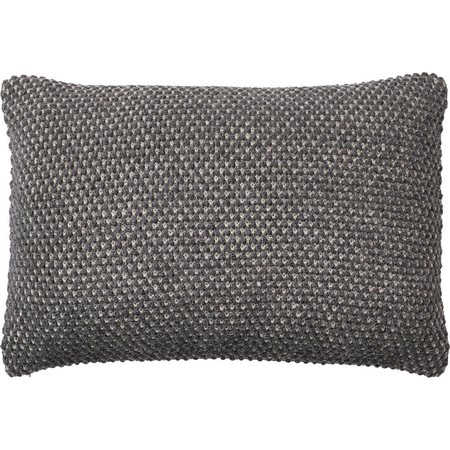 Photo of Twine Cushion Dark Grey/ Grey 40x60 Cm - Prydnadskuddar & Kuddfodral - Aiayu - Grå