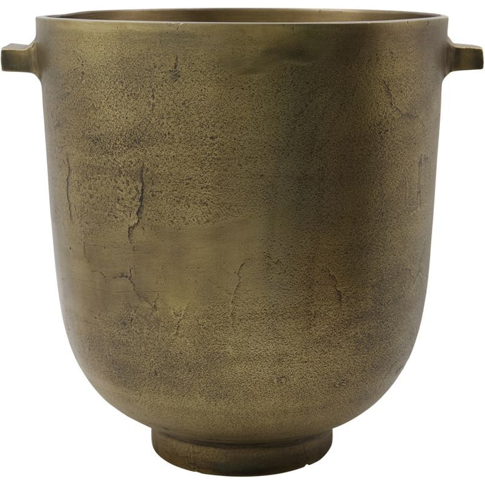 Photo of Foem Flower Pot - Antique Brass