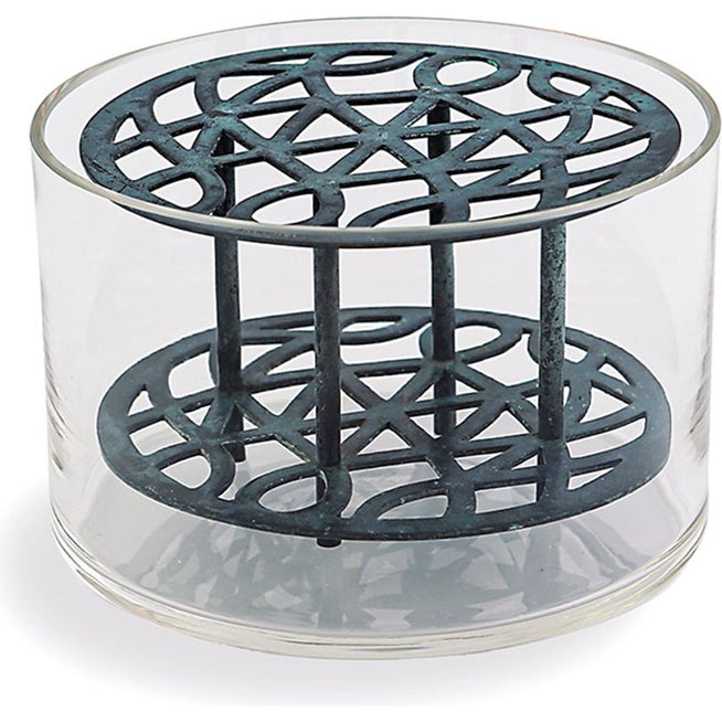 Photo of Meadow Vase - Blue, Small - Pots & Vases - Eva Schildt - Transparent, Blue