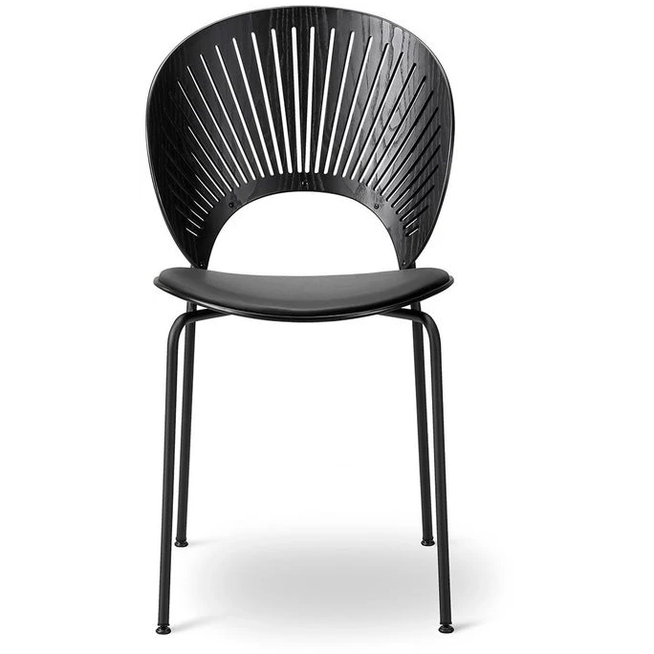 Photo of Trinidad Chair 3396 By Nanna Ditzel - Spisebordsstol - Omni 301 Black / Black Ash / Black - W48,5 X D57 X H85 X Sh46,5 Cm