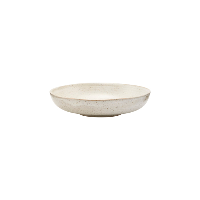 Photo of Peony Deep Plates Grey / White - Set of 6 Pieces