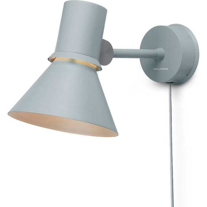 Photo of Type 80 Wall Light Grey Mist, With Cable/plug, Incl. Led 6w Max 10w E27 600lm, 2700k Ip20 - Sänglampor - Sir Kenneth Grange - Grå