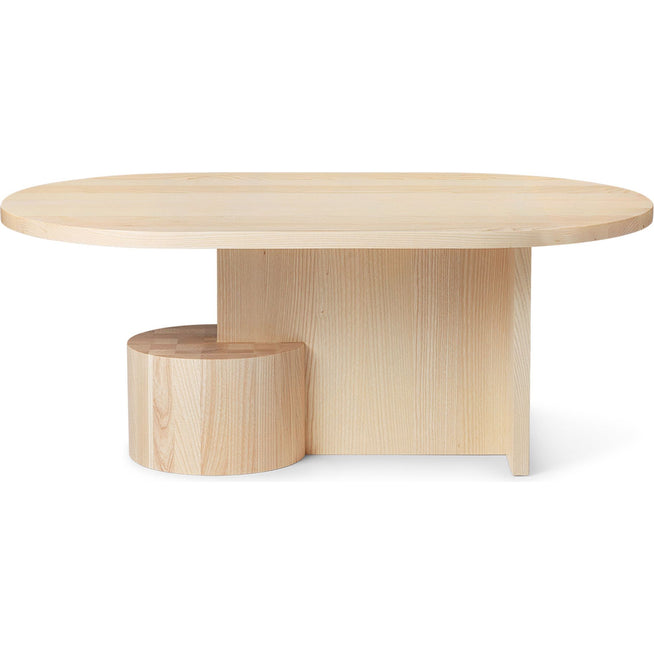 Photo of Insert Coffee Table - Kaffebord - Natural Ash - W100 X H40 X D60 Cm