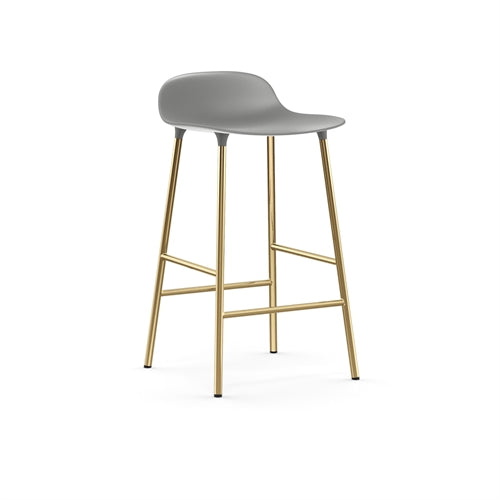 Photo of Form Bar Stool 65 Cm Brass