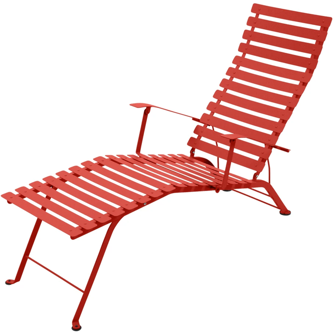 Photo of Bistro Chaise Longue Capucine 45 - Solstolar & Solsängar - Patrice Hardy - Metall