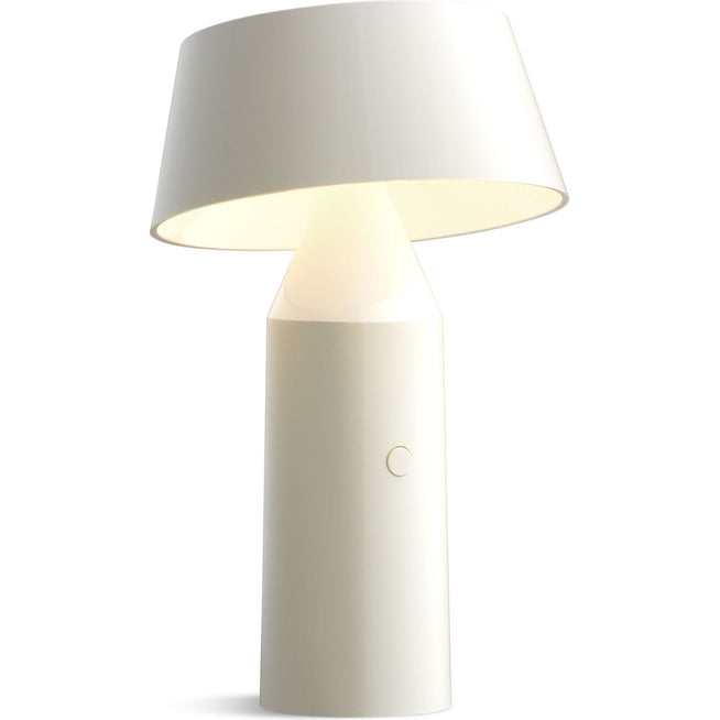 Photo of Bicoca - Off-white - Bordslampor - Christophe Mathieu - Vit