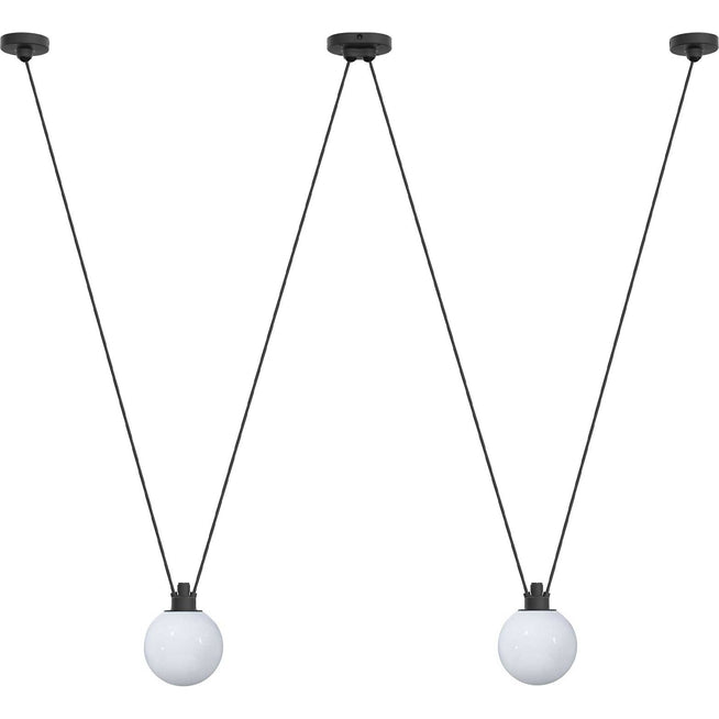 Photo of Les Acrobates de Gras No 324 - Glass Ball Pendant Lamp