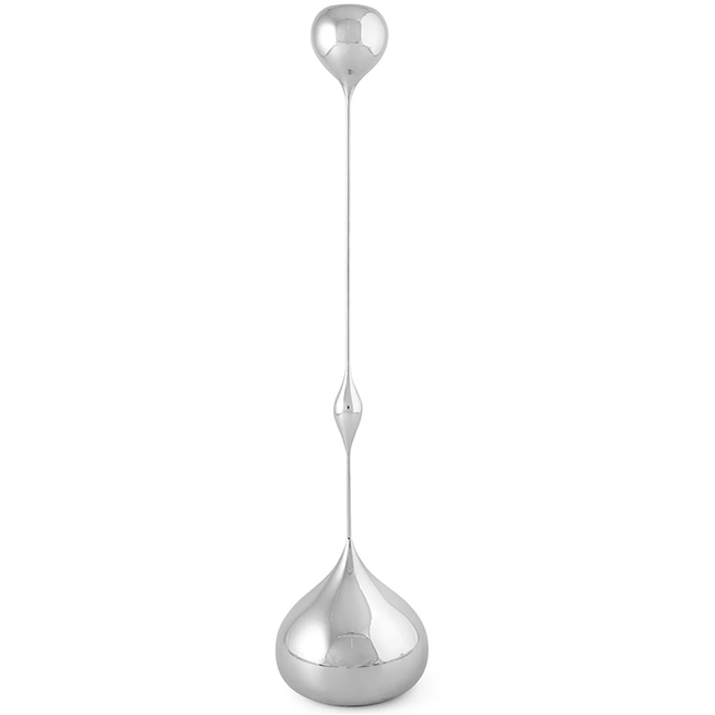 Photo of Tender Ljusstake Low Nickel - Ljusstakar & Ljuslyktor - Charlotte Von Der Lancken - Silver