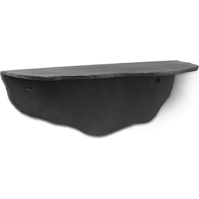 Photo of Fracture Shelf - Hylde - Blackened Aluminium - L40,7 X H15 X W18 Cm