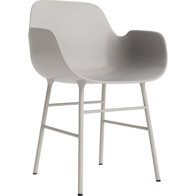 Photo of Form Armchair Steel - Spisebordsstol - Steel /