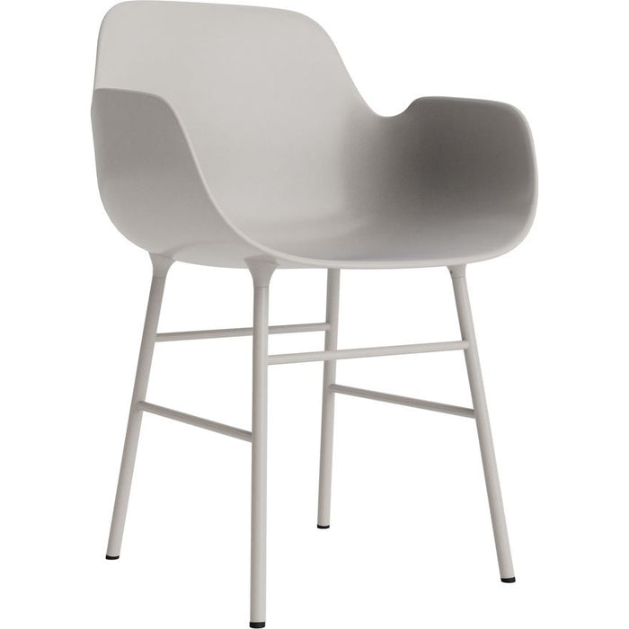 Photo of Form Armchair Steel - Spisebordsstol - Steel /