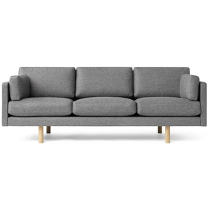 Photo of Ej220 2033 Sofa 3 Seater Leather Vegeta 90 Oak
