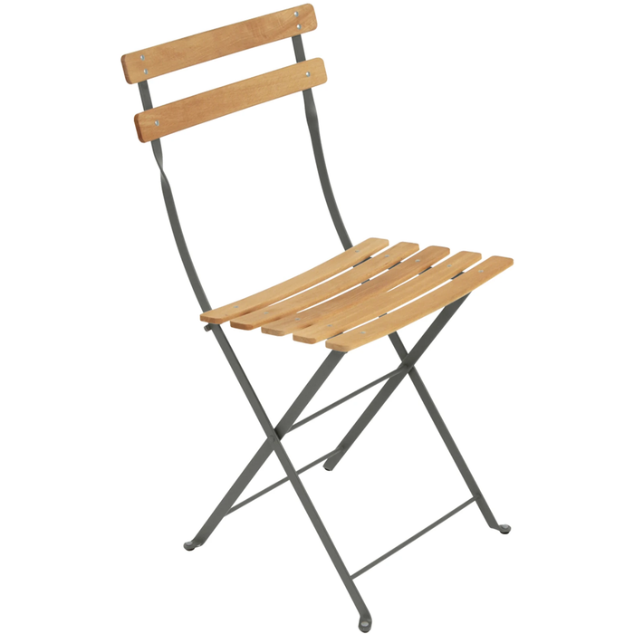 Photo of Bistro Natural Chair - Rosemary - Garden Chairs - Green - Metal/Wood