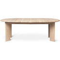 Bevel Table - Extendable X2 - Spisebord - White Oiled