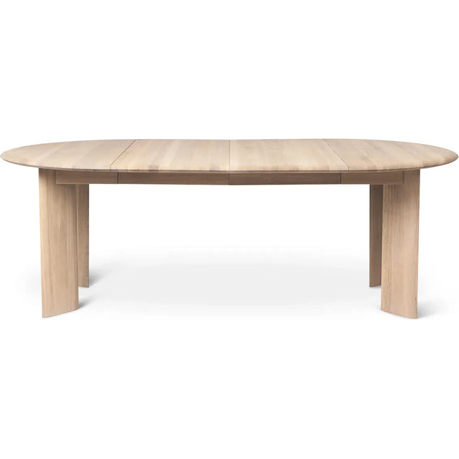Photo of Bevel Table - Extendable X2 - Spisebord - White Oiled