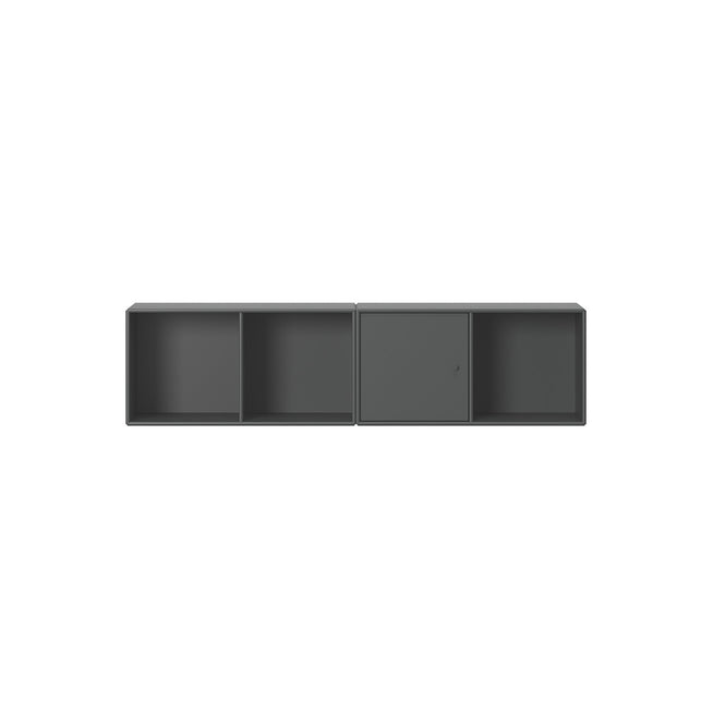 Photo of Line Sideboard, Suspension Rail - Anthracite - Hyllsystem - Peter J. Lassen - Svart - Mdf