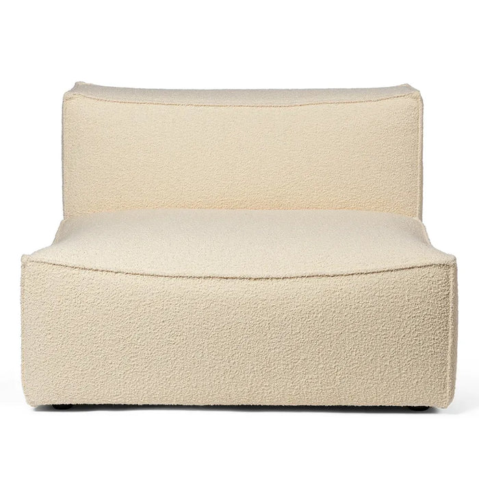 Photo of Catena Sofa - Large - Modulsofa - L100 Nordic Bouclé / Off-white - W108 X L108 X H76 X Sh42 Cm