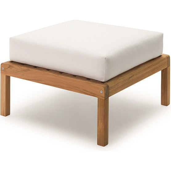 Photo of Skagerak Virkelyst pouf, white from Fritz Hansen